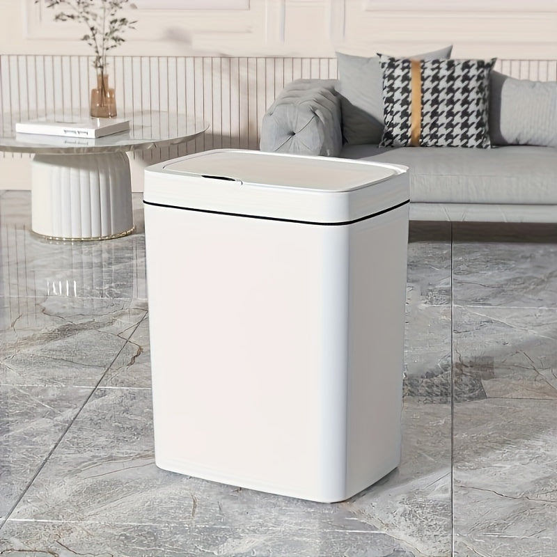 Advanced AutoSensing OdorSealing Trash Can  MultiFunctional Motion Sensor Waste Bin with SpillProof Design and Easy Cleaning